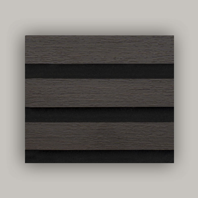 Rács fal/Akusztikus falpanel (egyoldalas PVC-bevonattal) – fa-szemcsés / kő-szemcsés / egyszínű 2400/2700 mm x 600 mm
